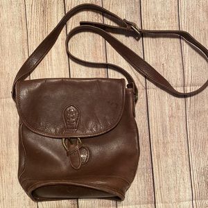 Leather Bucket bag crossbody